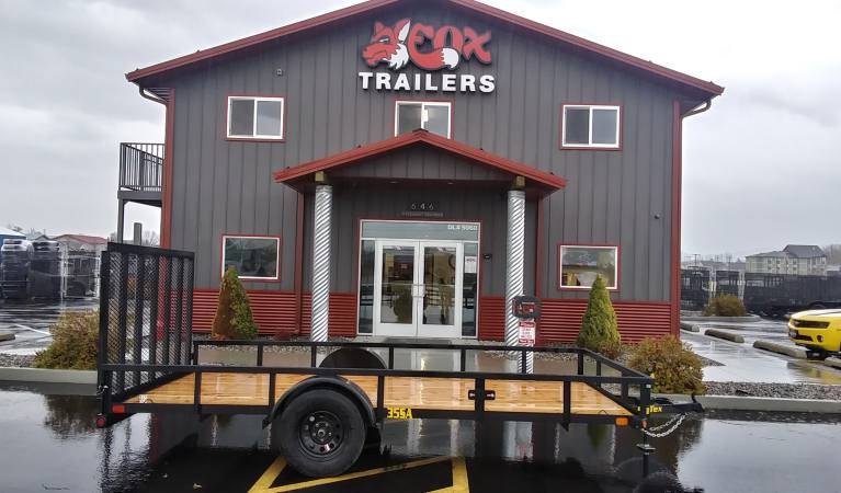 6.5 x 14 Big Tex Utility Trailer with Spring Assisted Gate