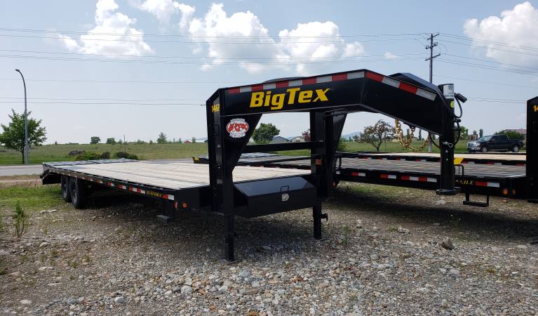 Big Tex Gooseneck 25’+5′ Mega Ramps,15,900 GVWR