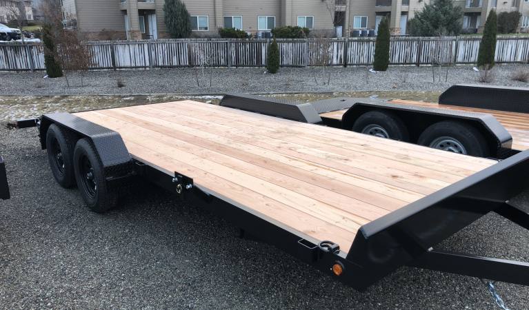 7 x 18 Fox Trailer with Dove Tail, 7K