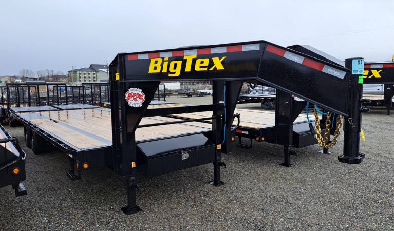 Big Tex Gooseneck 25’+5′ Mega Ramps,17,500 GVWR
