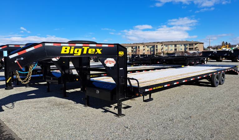 Big Tex Gooseneck 28’+5′ Mega Ramps,15,900 GVWR