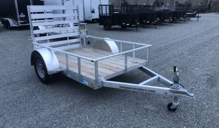 66″ x 8′ Aluminum Trailer with Rear Gate