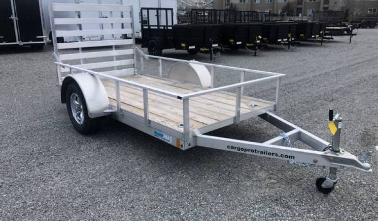 60″ x 10′ Aluminum Trailer with Rear Gate
